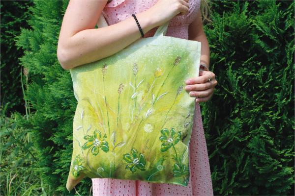 Malovaná letní taška